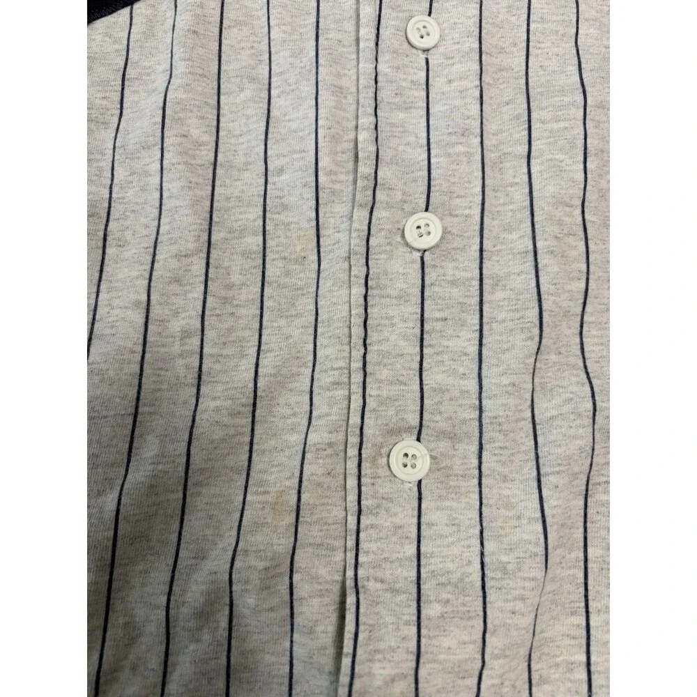 Vintage Penn State Men’s Size XL Made In USA Pinstripe Baseball Jersey